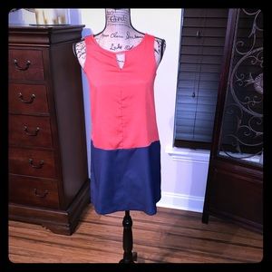 Colorblock dress